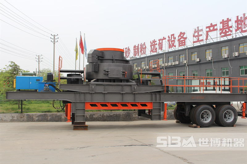 輪胎車(chē)載移動(dòng)打砂機